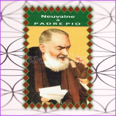 Bougie de Neuvaine + Livret de Neuvaine à PADRE PIO (9 prières) 2