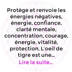 Bracelet de protection aux pépites d'ŒIL DE TIGRE 2