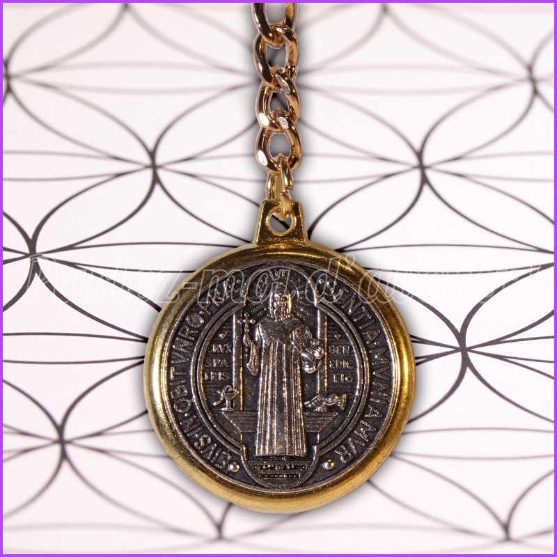 Porteclés Médaille de protection SAINT BENOIT