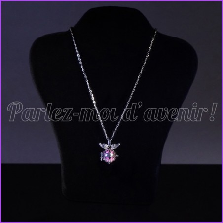 Pendentif/collier de protection "BOULE ANGELIQUE"