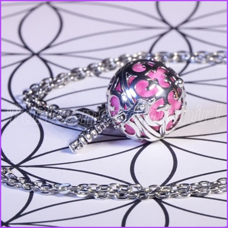 Pendentif/collier de protection "BOULE ANGELIQUE"