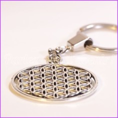 Porte-clés de protection FLEUR DE VIE 2