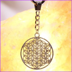 Porte-clés de protection FLEUR DE VIE