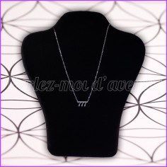 TOUR DE COU PROTECTION ANGÉLIQUE TRIPLE 7 (ARGENTÉ) 2