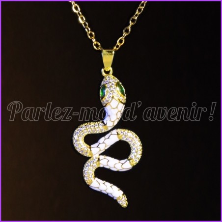 Le Serpent Kundalini" protection pendant + free chain