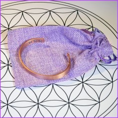 Bracelet cuivre pure de haute qualité et aimants 2