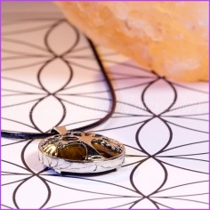 Pendentif "Talisman Arbre de Vie et Œil de Tigre" 2