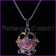 Pendentif/collier de protection "LA CHOUETTE ENCHANTERESSE"