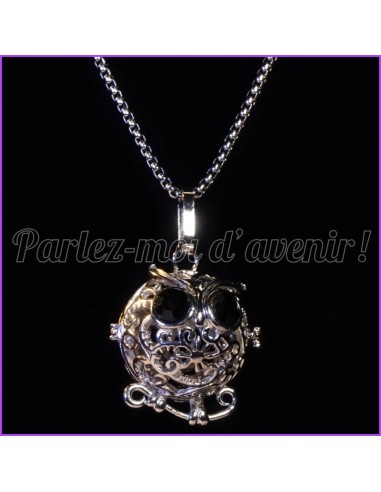 Pendentif/collier de protection "LA CHOUETTE ENCHANTERESSE"