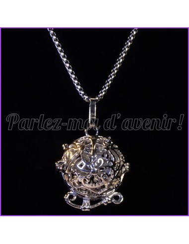 Pendentif/collier de protection "LA CHOUETTE ENCHANTERESSE"