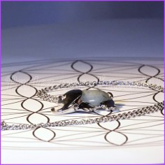 Pendentif de protection "Éléphant Sacré en Labradorite" 2