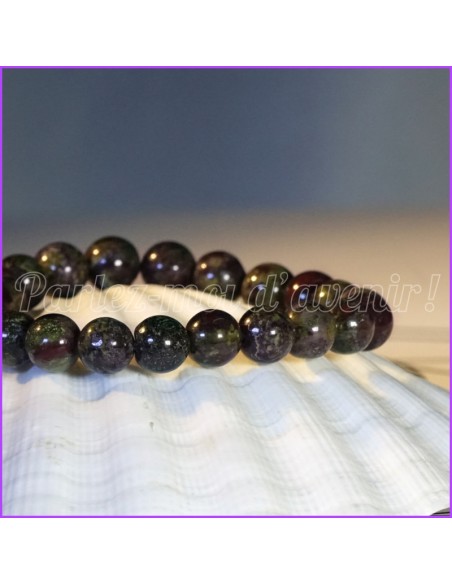 Bracelet de force et protection "L'HERITAGE DU DRAGON" (pierres naturelles)