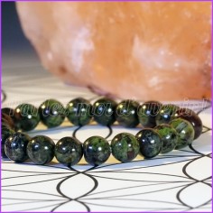 Bracelet de force et protection "L'HERITAGE DU DRAGON" (pierres naturelles)