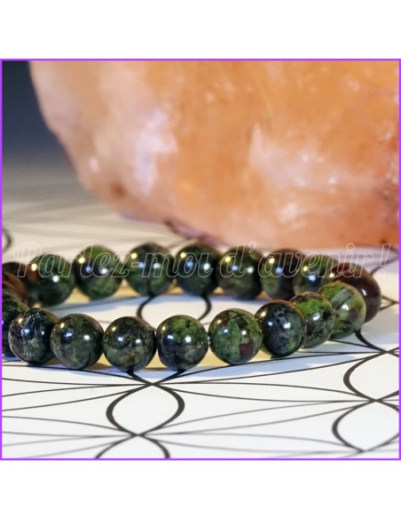 Bracelet de force et protection "L'HERITAGE DU DRAGON" (pierres naturelles)