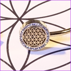 Bracelet de protection “Talisman Doré de la Fleur de Vie” 2