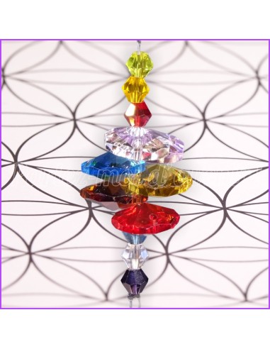 Attrape-Soleil Arbre de Vie (Sun Catcher) – Cristal Feng Shui et pierres naturelles