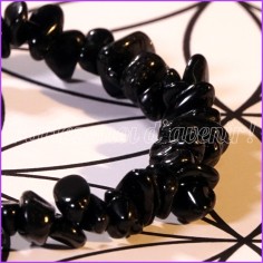 Bracelet de protection aux pépites de TOURMALINE 2