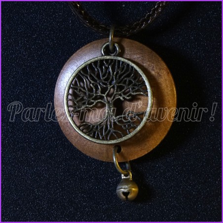 Collier tour de cou pendentif "Arbre de Vie Sacré"