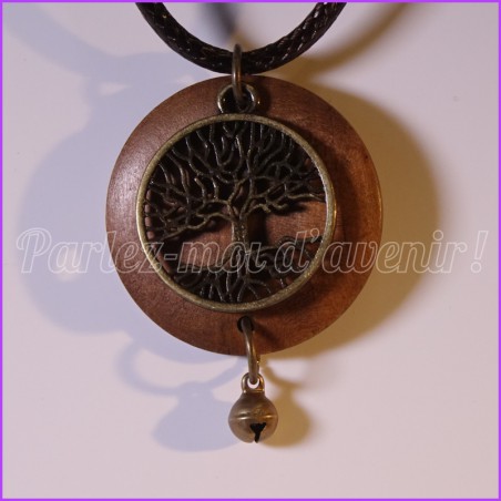 Collier tour de cou pendentif "Arbre de Vie Sacré"