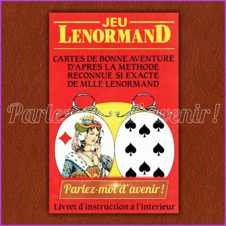 "Le Livre du Petit Lenormand" de Marie Delclos + jeu de cartes