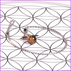 Collier de protection Ange Oeil de Tigre 2
