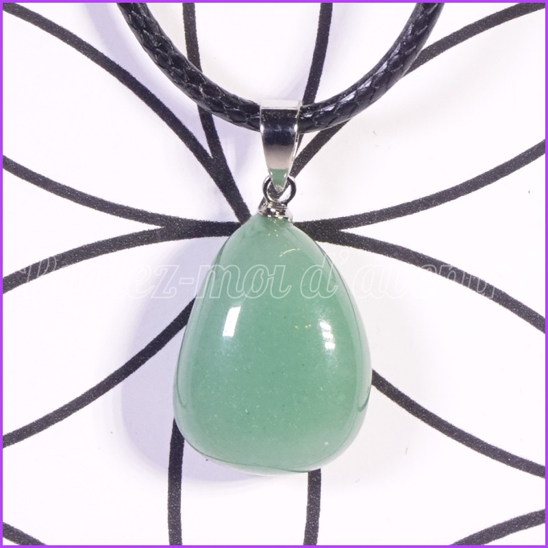 Tour de cou pendentif de protection AVENTURINE