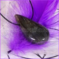 Pendentif LABRADORITE de Madagascar 2