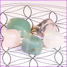 Kit de pierres semi-précieuses pour l'amour et la stabilité 2