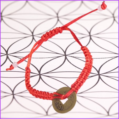 Lot de 2 Bracelets porte-bonheur Feng Shui