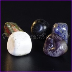 Kit de pierres semi-précieuses pour déstresser et se relaxer 2