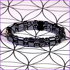 Bracelet de protection magnétique aux pierres de MAGNETITE 2