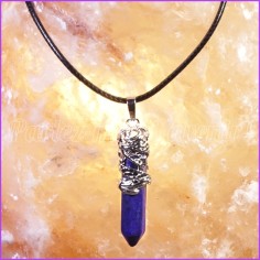 Pendentif Lapis Lazuli et le gardien dragon 2